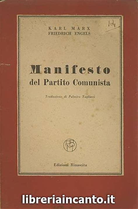 Il Manifesto del Partito Comunista - Karl Marx - A.CAR. - Libro Edizioni  A.Car