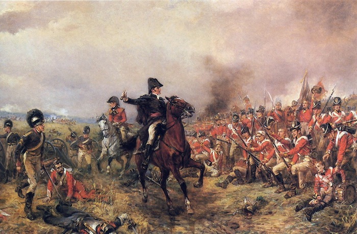 "Wellington at Waterloo Hillingford" di Robert Alexander Hillingford